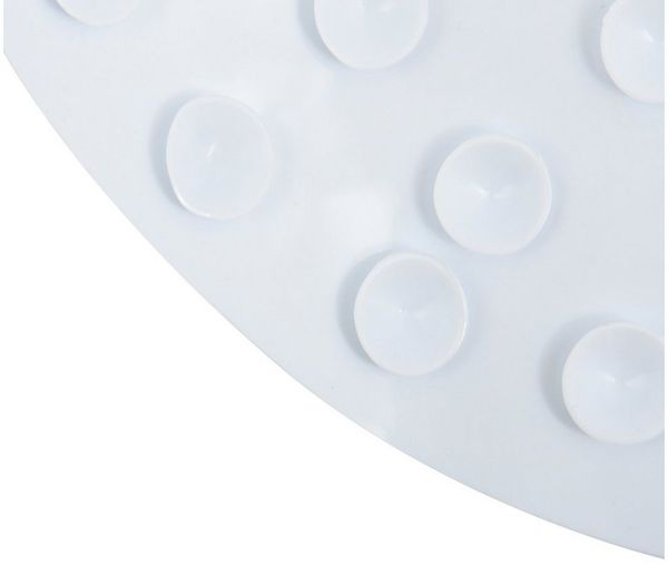 Badematte Dusch- und Wanneneinlage Motiv, mit Saugnäpfen, rutschhemmende Oberfläche, pflegeleicht, waschbar, PVC, Polyester, PVC & Polyester, Motiv "TOSCANA", 69 x 39 cm