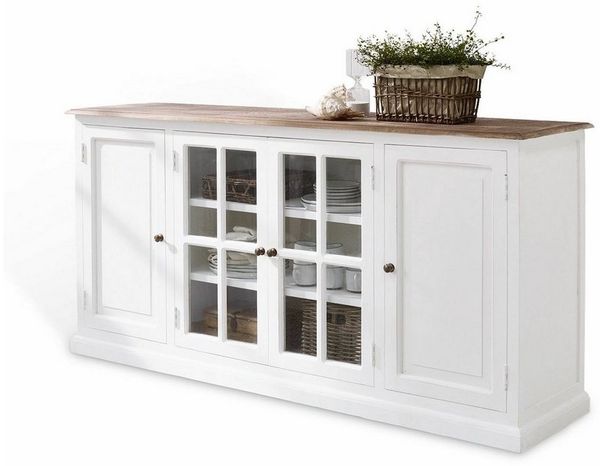 Mirabeau Kommode Kommode Kostan weiß/braun