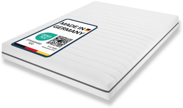 Matratze 90x200, Kaltschaum, Orthopädische 7 Zonen Matratze, Härtegrad H2 Bild 2