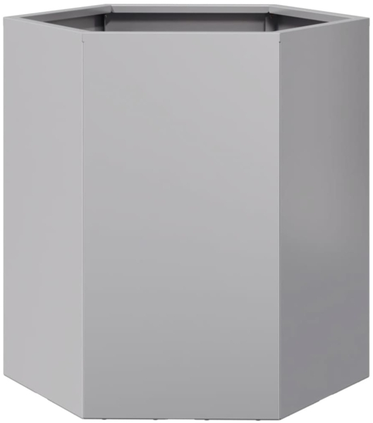 vidaXL Pflanzkübel Sechseckig 46x40x45 Verzinkter Stahl 851118