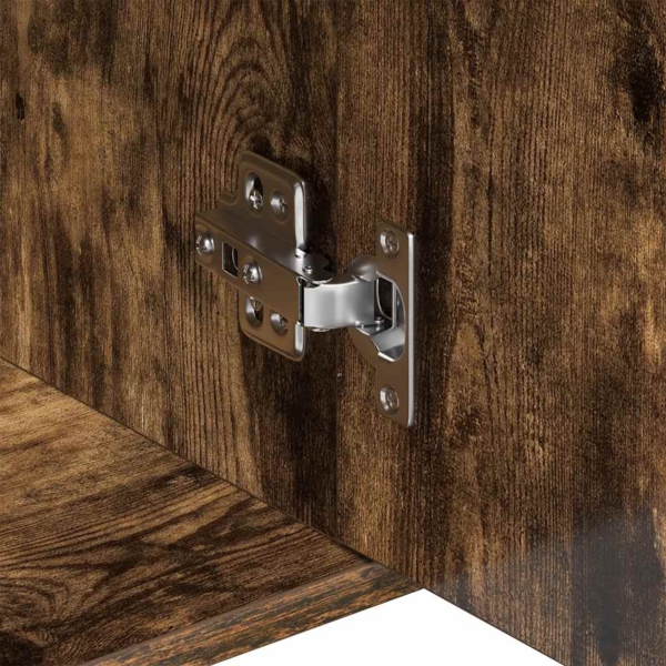 vidaXL Sideboard Räuchereiche 88x30x70 cm Holzwerkstoff 815366 Bild 9