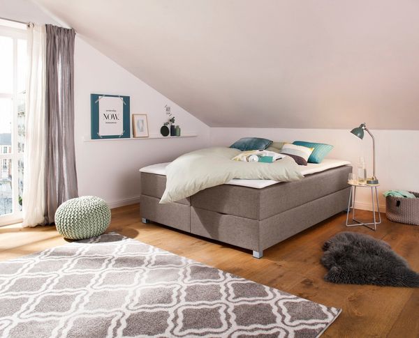 INOSIGN Boxbett Alexis, ohne Kopfteil - ideal für Räume mit Dachschrägen, in 4 Breiten