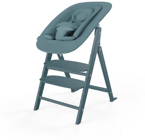 Cybex Click & Fold 4-in-1 Hochstuhl (inkl. Bouncer, Babyset u. Tablet) Stone Blue Bild 3