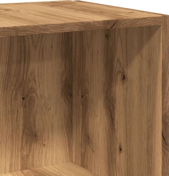 vidaXL Eckregal Artisan-Eiche 33x33x132 cm Holzwerkstoff 856723 Bild 5
