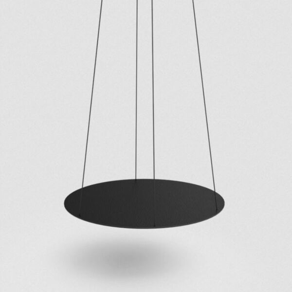 LIND DNA Hängeregal Pendel Tablett Ø 40 Pendulum Circle Bull schwarz