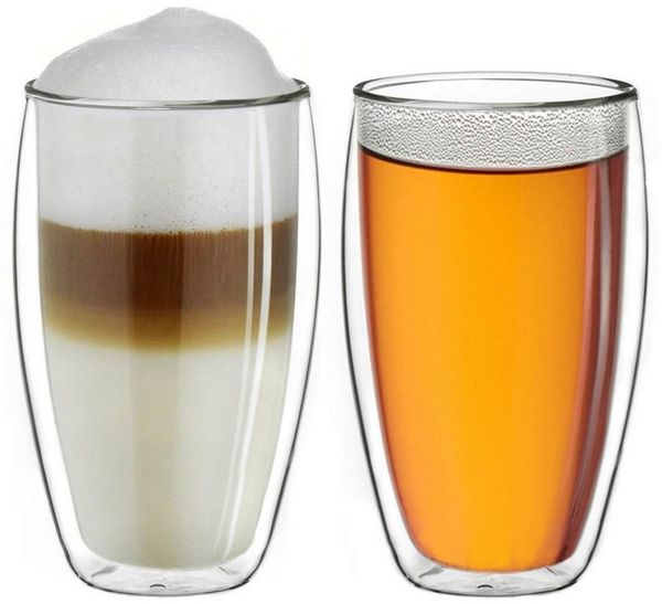 Creano Teeglas Thermoglas “SH” 2er-Set 250ml, Borosilikatglas, 2 Gläser