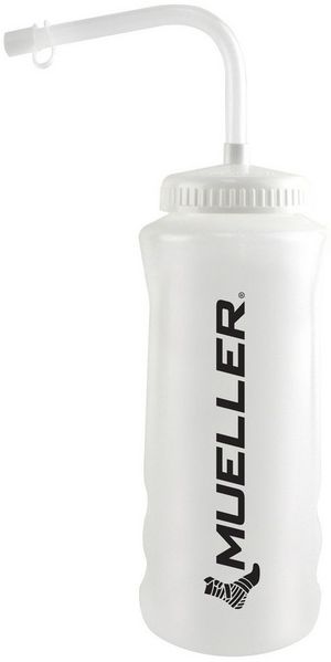 Mueller Sports Medicine Trinkflasche Mueller Trinkflasche Natur mit Trinkhalm