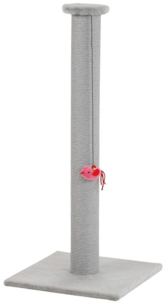 Beeztees Kratzsäule Kratzbaum Figo XL grau