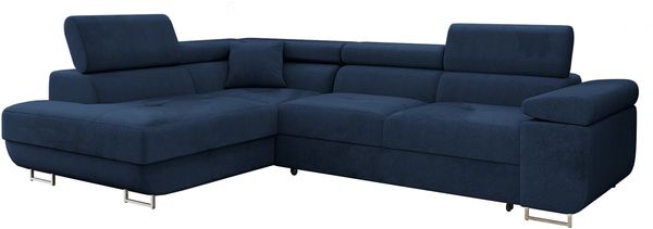 Ecksofa Torezio (Farbe: Polo 891, Seite: Links)