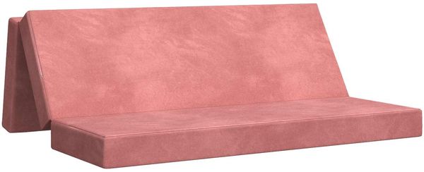 vidaXL Klappsofa Bett 180 x 67 x 45 cm Rosa 900254 Bild 2