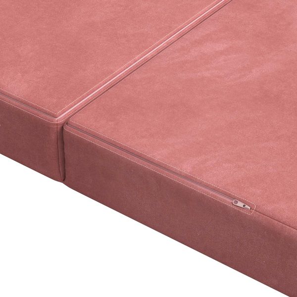 vidaXL Klappsofa Bett 180 x 67 x 45 cm Rosa 900254 Bild 7