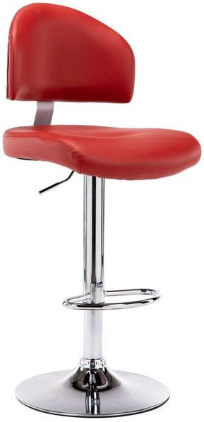 vidaXL Barhocker Weinrot Kunstleder [249651]