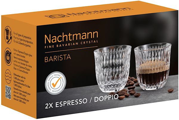 Nachtmann Ethno Barista Espresso / Doppio Gläser 90 ml 2er Set Bild 4