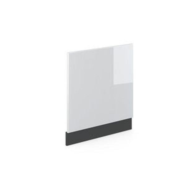 Frontblende R-Line Weiß Hochglanz 60 cm ohne Arbeitsplatte Vicco Bild 6