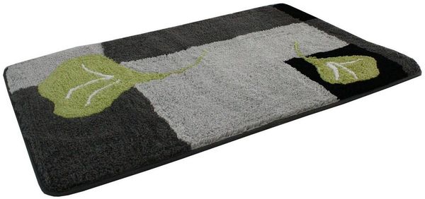 KiNZLER Badematte Geel, Höhe 20 mm, rutschhemmend beschichtet, fußbodenheizungsgeeignet, Polyester, rechteckig, Badteppich, als rechteckig & rund erhältlich