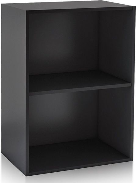 habeig Bücherregal Tube Bücherregal Standregal 2 Fächer Belastung Regalboden Standregal