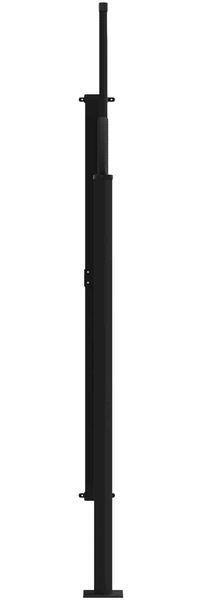 vidaXL Ausziehbares Seitenmarkise Grau 500 x 140 cm Polyester 42035466 Bild 3