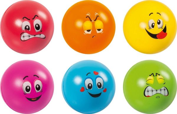 BRUNNEN Fitnessrolle Stressball Ø 6 cm 1 Stück sortiert eine Farbauswahl ist nicht möglich.