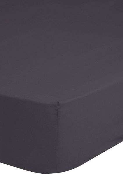 Good Morning Spannbettlaken, Anthracite, 100x220 cm, 100% Baumwolljersey