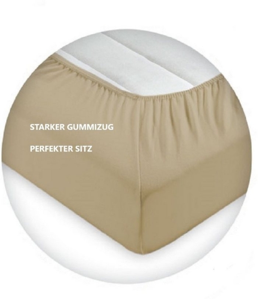 Doppelpack Frottee Spannbettlaken Premium Apfelgrün/Limette 60 - 70 x 140 cm Bild 3