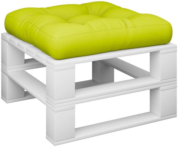 vidaXL Palettenkissen Knallgrün 50x50x12 cm Stoff 360436 Bild 3