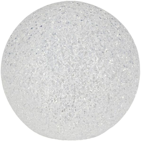 Leuchtkugel LED Weiß 8cm Kugelleuchte Dekoleuchte Tischlampe Lampe Dekolicht Ball