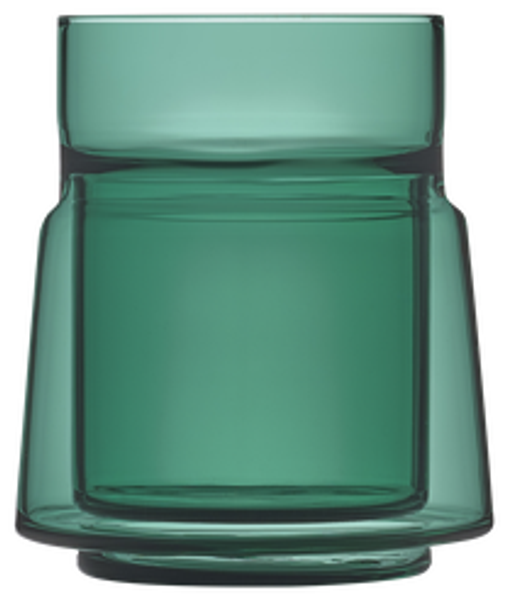 Jacob Jensen Scandinavian Lifestyle Medium Doppelwandiges Glas 210 ml Green