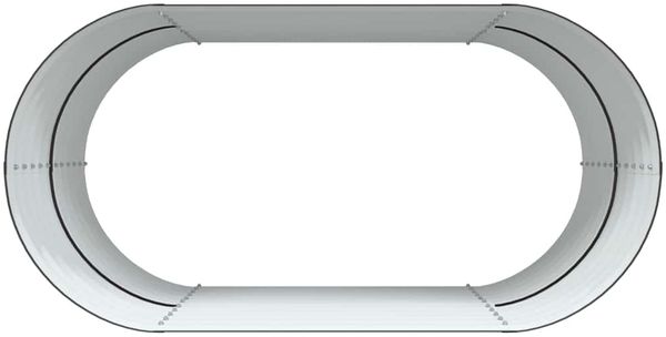 vidaXL Hochbeet Braun 160 x 80 x 81 cm Stahl 42008135 Bild 8