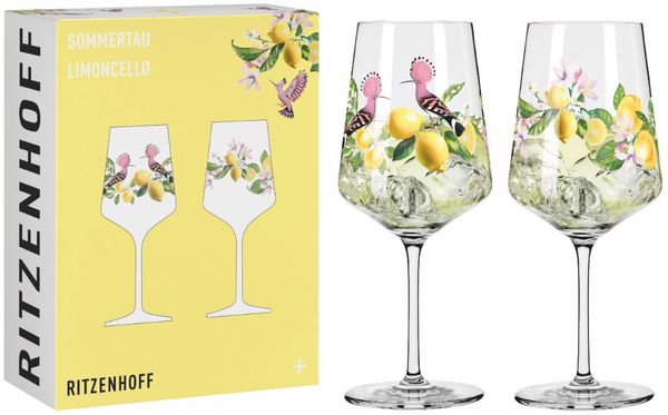 Ritzenhoff 6041005 Aperitifglas-Set F24 SOMMERTAU Limoncello Ramona Richter 2024