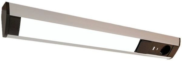 kalb LED Unterbauleuchte LED Unterbauleuchte mit Schalter u. 230V Steckdose USB-Port Typ A u. C, Kippschalter, Warmweiß