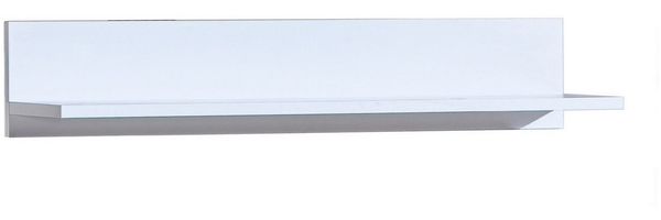 Deine Möbel 24 Hängeregal ARCO 08 Regal Wandregal Kinderzimmer Jugendzimmer 80 cm breit, Set 1-tlg, Weiß Matt Eiche Wotan