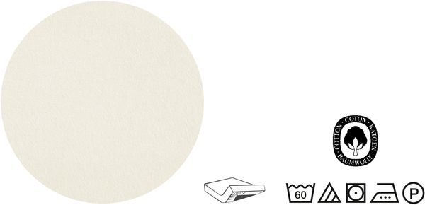 biberna Feinbiber-Spannbetttuch 0002744, natur, 1x 180x200 cm - 200x200 cm Bild 4