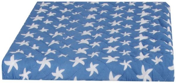 Bestlivings Waschmaschinenbezug 60x60cm aus Baumwolle/Polyester, mit Gummizug, Frottee-Steppung, maschinenwaschbar & trocknergeeignet
