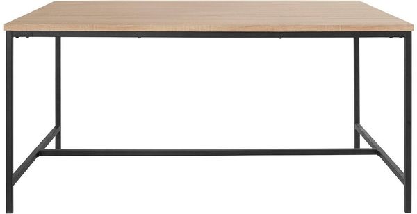 andas Esstisch Vadum (1-St), mit Tischplatte in einer Holzoptik und fühlbare Struktur, Höhe 76 cm