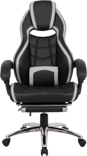 OTTO home Gaming-Stuhl Sprinta 1, Chefsessel mit ausziehbarer Fußstütze, komfortabel gepolstert mit vielen ergonomischen Funktionen