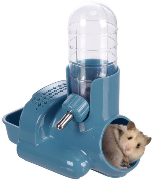 Flamingo Wasserspender Trinkflasche & Futternapf Hamtaro Zyan Bild 2