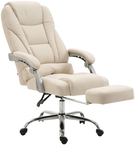 CLP 'Pacific' Bürostuhl, Stoff creme, max. 150 kg Bild 2