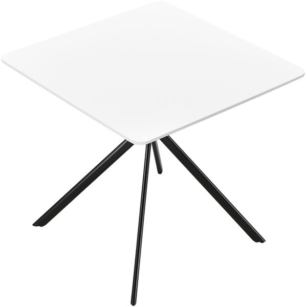 Esstisch Ankara 78x78x75 cm Weiß en. casa
