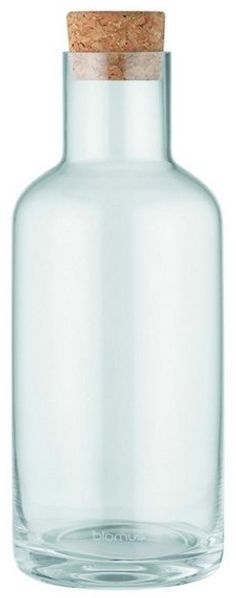 blomus Wasserkaraffe -HYDRA- Karaffe aus Glas, mit Korkdeckel, Wasserkrug, (1x Karaffe inkl. Korkdeckel), mundgeblasenes Glas, verschiedene Größen, raffinierte Eleganz