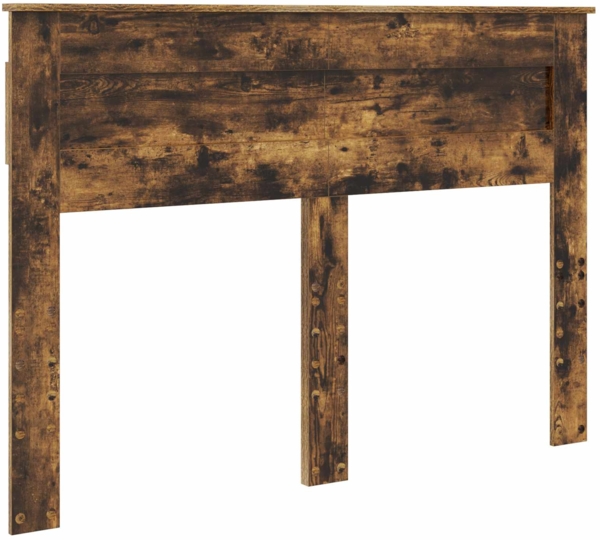 vidaXL Aufbewahrungsbett Geräucherte Eiche 160x200 cm Holzwerkstoff 3409901 Bild 6