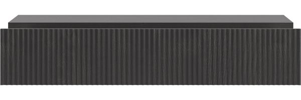 Selsey 'Nolie' Hängekonsole mit Schublade, Holzoptik Esche schwarz, ca. 17 x 90 x 32 cm Bild 6