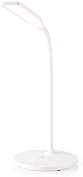 LED-Lampe mit Wireless-Ladegerät | DimmSchalter | LED | 15 W | mit Dimmung | Kaltweiss / Naturweiss / Warmweiss | 2700 - 6500 K