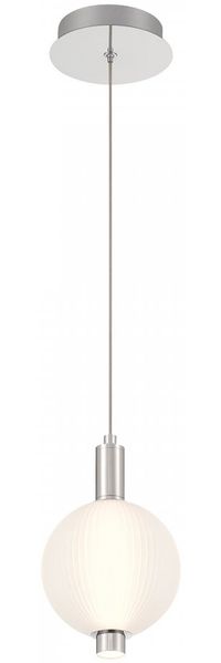 Elstead Lighting LED Pendelleuchte Palmas 1-flammig Poliertes Nickel 3000K Bild 2