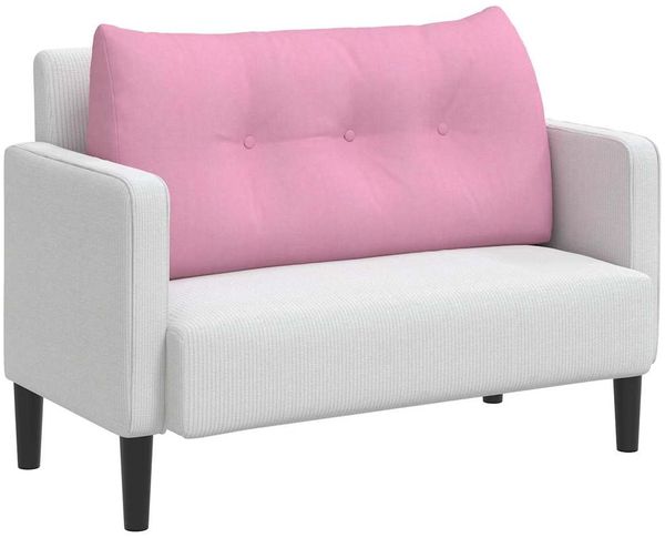 vidaXL Rücken Kissen Rosa 100 x 24 x 50 cm Stoff 42014456 Bild 3