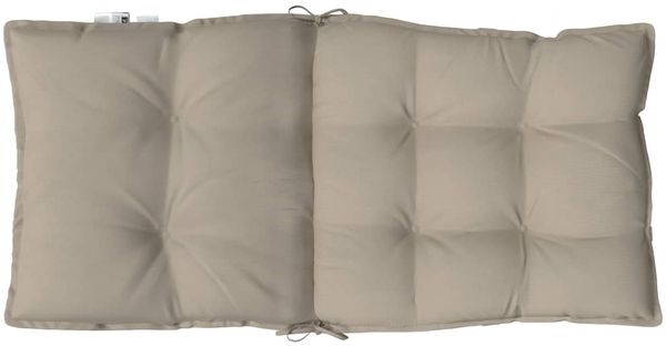 vidaXL Niedriglehner-Auflagen 4 Stk. Taupe Oxford-Gewebe 377696 Bild 7
