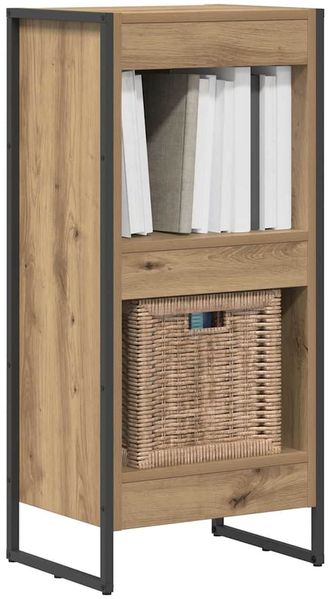 vidaXL Bücherregal Kunsthandwerk Eiche 40 x 30 x 86,5 cm Holzwerkstoff 886365 Bild 3