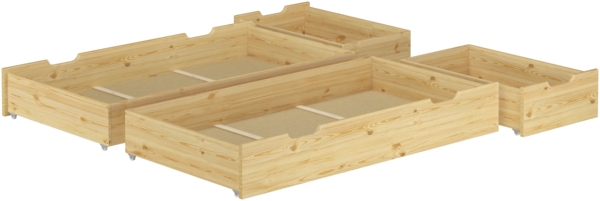 Massivholzbett Landhausstil 160x200 Doppelbett Futonbett Kiefer massiv Zubehör wählbar V-60.33-16Rollrost. Matratzen und Doppelbettkasten inkl. Bild 8