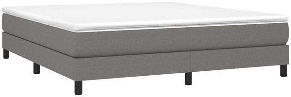 Boxspringbett Dunkelgrau 180x200 cm Stoff [3120533] Bild 3