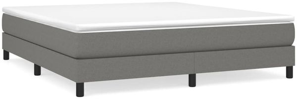Boxspringbett Dunkelgrau 180x200 cm Stoff [3120533] Bild 2