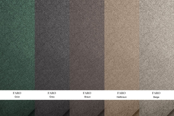 Ecksofa Schlafsofa FELIZ Stoff Faro Hellbraun Ottomane Links Bild 6